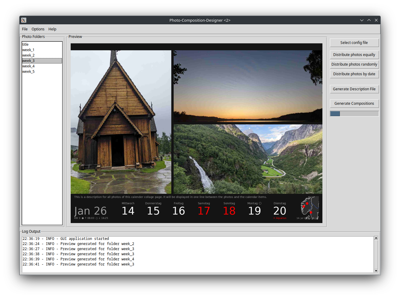 Main GUI